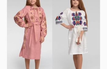 Платье вышиванка детская, вышитое платье для девочки, Киев
