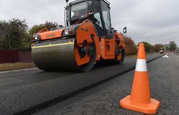 Асфальтирование Черновцы. Асфальтування Чернівці. Укладка асфальта. Строительство дорог, Черновицкая обл.