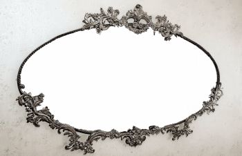 Продам &mdash; старинное настенное зеркало в бронзовом оформлении, Одесса
