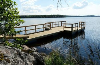 Водные понтоны для отдыха и строений на воде, Киев