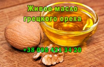 Продам живое масло грецкого ореха, Киев