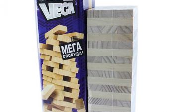 Настольная игра Дженга Башня Jenga Mega Vega Джанга G-MV-01U 54 бруска, Киев