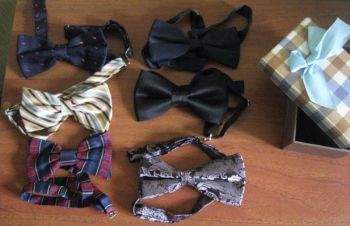 Подарочный набор галстуков-бабочек в коробке, Львов