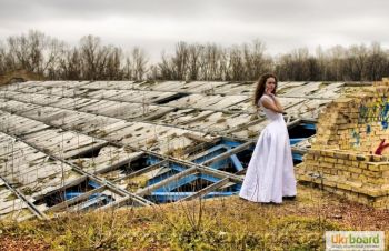 Оригинальная и креативная фотосессия в стиле Trash The Dress, Киев