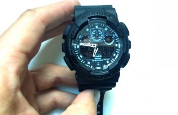 Часы наручные Casio G-Shock GA-100 черные водо-ударо-стойкие, Киев