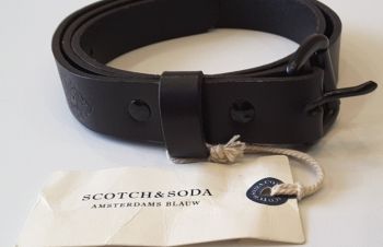 Ремень, кожа, scotch&amp;soda, amsterdams blauw, нидерланды, Полтава