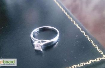 Продам эксклюзивное кольцо с бриллиантом 0, 52 карат+сертификат, Киев