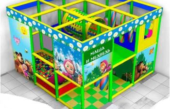 Детская игровая комната лабиринт для детей &laquo;Машенька 2014&raquo;, Запорожье