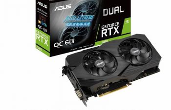 Видеокарта DUAL RTX 2060 O6GB EVO NVIDIA ASUS GDDR6 14000MHz 192bit, Киев