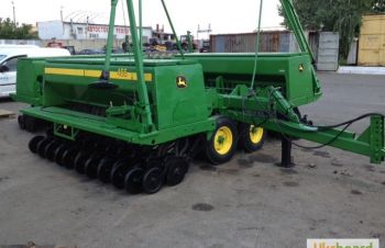 3-х секционная Сеялка зерновая механическая Джон Дир John Deere 455 9, 1м, Одесса