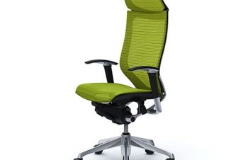 Кресло офисное OKAMURA CP polished-mech-Lime green, Киев