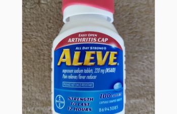 Aleve 220 мг, алив, напроксен, Bayer США, Тернополь