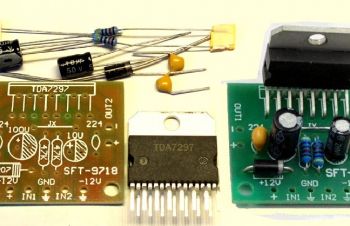 Набор для сборки Стерео усилителя TDA7297, Одесса