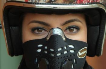 Лучшая защитная маска Respro от выхлопных газов и смога под шлем для мотоциклистов, Киев
