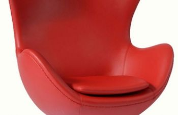 Бесплатно перешлем дизайнерское кресло Эгг красное черное белое крісло егг, Киев