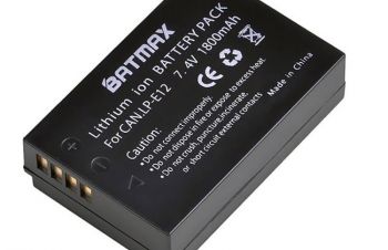 Аккумулятор Canon LP-E12 емкость -1800 mAh производитель &mdash; фирма Batmax, Днепр