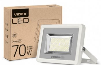 LED прожектор VIDEX PREMIUM 70W 5000K Білий, Житомир