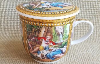 Чашка-заварник с крышкой Kaori Мадонна, для заварки чая, фарфор, Кривой Рог