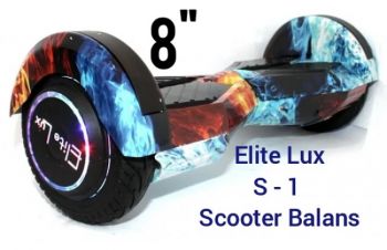 Гироскутер 8 дюймов S-1 print Scooter Balance smart power board smartway гироборд оптом, Полтава