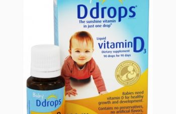 Ддробс жидкий витамин D3 для детей 400 ед 90 капель. Liquid Vitamin D3, Ddrops Витамин д3, Днепр