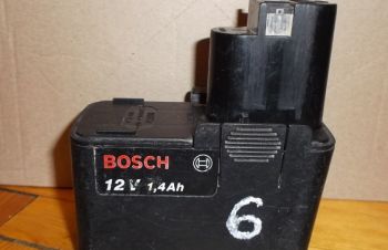 6 Аккумулятор Bosch 12V 1, 4Ah (2 607 335 055), Запорожье