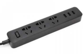 Удлинитель Xiaomi Mi Power Strip 3 USB 1.8 м 10 А 3 розетки Перехідник під євровилку, Тернополь