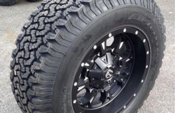 Диски Fuel Krank D517 17x9 6x114.3 / 6x127+Goodrich AT 315/70R17, Киев