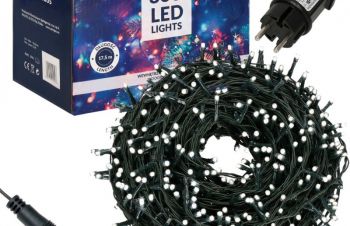 Гирлянда уличная (наружная) Springos 15 м 300 LED CL0320 Cold White, Киев