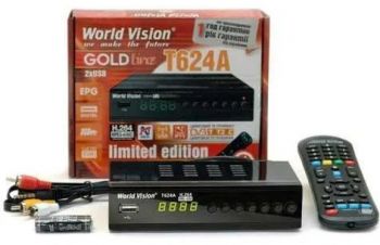 Приставка Т2 World Vision T624A тюнер Основные характеристики Процессор GUOXIN GX6701, Харьков