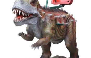 Акция: продажа детских аттракционов динозавры-качалки Карнотавр по супер цене, Николаев