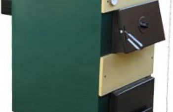 Твердотопливный котел Тивер с вентилятором и контролером(толщ.металла 5мм), Чернигов