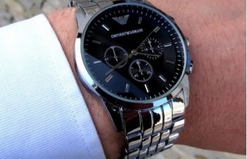 Супермодные кварцевые мужские наручные часы Emporio Armani, Киев