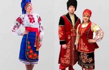 Национальные костюмы, украинский костюм, народный, Киев