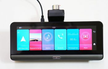 DVR K8 Видеорегистратор на торпеду &mdash; 2 камеры, GPS, 8&raquo;IPS Экран, 4Ядра, 2/32Gb, Киев