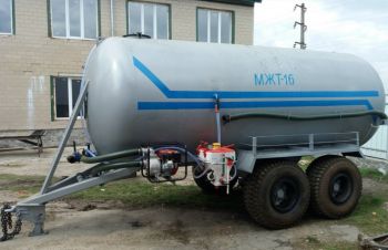 Бочка МЖТ-16 для КАС и воды (есть комплектация для навоза), Белая Церковь