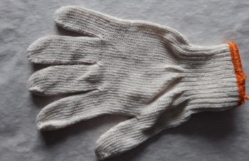 Продам рукавиці захистні трикотажні ХБ білого коліру без ПВХ крапки, Белая Церковь