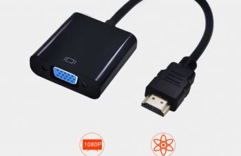 Кабель адаптер TISHRIC HDMI &mdash; VGA 0.25 м, Днепр