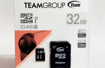 MicroSDXC Teamgroup 32GB, 80mB/s + бесплатная доставка. Киев