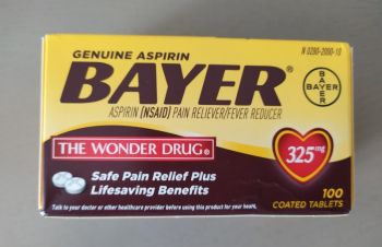 Bayer аспирин 325 мг 100 таблеток США, Тернополь