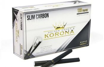 Сигаретные гильзы Korona Slim 500 шт |Портсигар| Машинки ручные и электро от ТАБАК ОПТ, Одесса