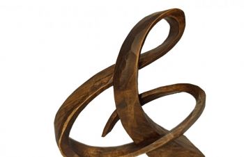 Статуетка буква ampersand 12 см, Скульптури модерн, ручна робота, деревяні статутетки, Львов