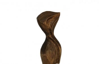 Бюст жінки в стилі модерн 15 см, скульптура бюста, декори модерн, статуетки з дерева, Львов