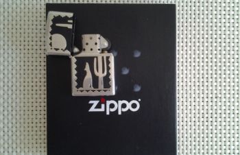 Новая зажигалка Zippo рисунок Волк, в упаковке, производство США, Одесса