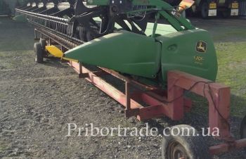 Жатка John Deere 630 F, год 2006, наработка 1, Арбузинка