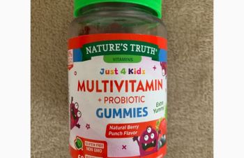 Мультивитамины для детей с пробиотиками, 60 таблеток США, Тернополь