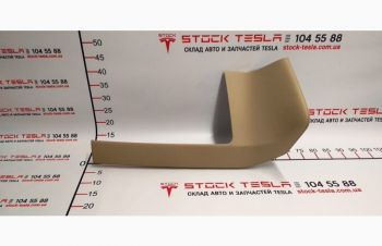 Накладка центральной панели нижняя правая (TAN PVC) Tesla model X S REST 10, Киев