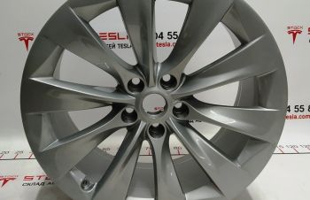 Диск колесный задний 20X9.5 ET40 &mdash; GREY SLIPSTREAM NEW Tesla model X 106520, Киев