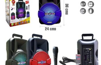 Kimiso KS-M1 8&raquo; Беспроводная портативная bluetooth колонка &mdash; чемодан с караоке, Киев