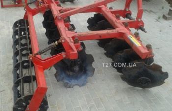 Плуг дисковый ПД-2, 2 с катком (Veles Agro), Васильков