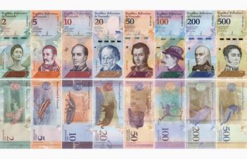 Набор банкнот Венесуэлы 2018 г UNC, Харьков